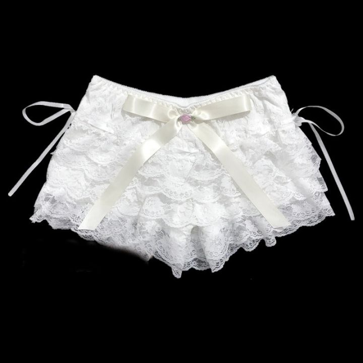 multilayer-lace-shorts-women-ribbons-flower-ruffles-elastic-waist-cute-cake-shorts-lolita-shorts-for-sweet-girls-kawaii-clothes