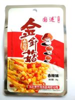 เห็ดเข็มทอง รสเผ็ด 香辣金针菇 ขนาด 28 กรัม ราคา 45 บาท