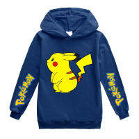 [ในสต็อก] Pikachu แขนยาวเด็กวัยหัดเดิน Lesure Hoodies สำหรับวัยรุ่นเด็กสาว2023เด็กเสื้อผ้าการ์ตูนผ้าฝ้ายผสมฤดูใบไม้ผลิและฤดูใบไม้ร่วง Hoody แจ็คเก็ต