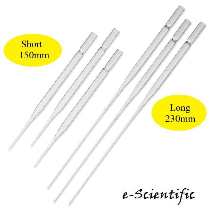 Pasteur Pipette Glass (150/230mm) [pc] Lazada