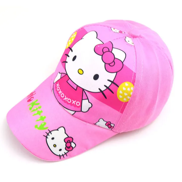 Kids Girl Cartoon Cap Capal Topi Snapback Adjustable Frozen My Little ...