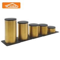 4pcs Height 5/6/8/10cm Legs for Metal Furniture Thickening Sofa Bed TV Bathroom Cabinet Coffee Table Feet Replacement Feet Furniture Protectors Replac