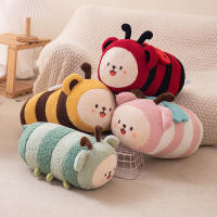 Kawaii Bee Honeybee Plush ของเล่นตุ๊กตาสัตว์ Ladybug ตุ๊กตาหมอนอิงเด็กทารกเด็กน่ารักวันเกิดของขวัญ Home Room Decor