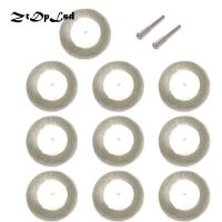 【CW】 ZtDpLsd 10Pcs 60mm Metal Circular Diamond Grinding Wheel Saw Blade  2Pcs 3mm Shank Rod Shaft Rotary Dremel Cutting Disc Abrasive