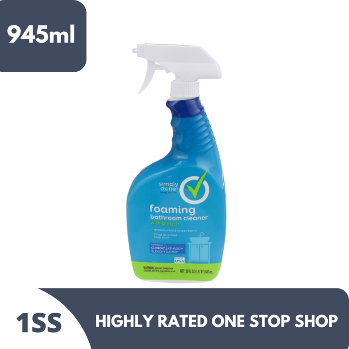 Simply Done Foaming Bathroom Cleaner 945ml | Lazada PH