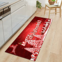 Kitchen Carpet Bedroom Balcony Entrance Doormat Living Room Decoration Rugs Christmas Home Hallway Bath Floor Non-Slip Long Mat