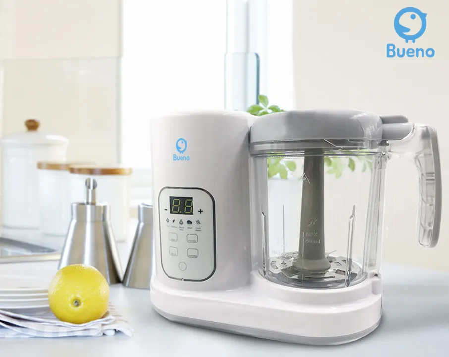 Eccomum Baby Food Maker, Baby Food Processor ,Multi-Function Blender Food  Steamer Puree Grinder Machine, Touch Control Panel, Auto Shut-Off 