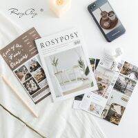 [LWF HOT]☍∮ ❉ Rosy Posy 20หน้าโน๊ตบุ๊คสติ๊กเกอร์ชุด INS สไตล์วินเทจการ์ตูนหมีสติกเกอร์ตกแต่งโพสต์ไดอารี่วารสารอัลบั้มของขวัญ A6786