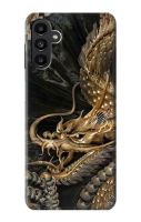 เคสมือถือ Samsung Galaxy A13 5G ลายมังกรทอง Gold Dragon Case For Samsung Galaxy A13 5G