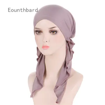 Swim Cap | Swimming Hat | Camouflage Military Pre Tied Head Wrap Fashion  Scarf Hair cover for men and Women