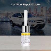 DIY Glass Scratch Crack Repair Kit Windshield Restore Tool Curing strips Glue