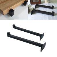 2PCS 15-30cm Furniture Heavy Duty Wall Mounting Angle Black Bench Table Support Shelf Bracket For Hinged Table On The Wall