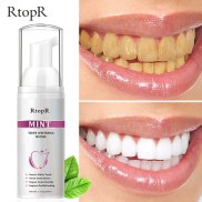 HCMRtopR Bọt Tẩy Trắng Răng Làm Sạch Răng Khử Mùi Hôi Miệng Mousse Teeth