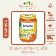 Hũ dinh dưỡng hữu cơ vị mặn Bebivita dành cho bé từ 5 tháng tuổi