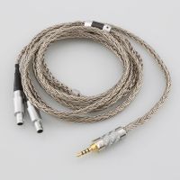 16 Cores HiFi Audiocrast 2.5mm 3.5mm 4.4mm 4pin xlr to Headphone Earphone Cable For Sennheiser HD800 HD800S HD820