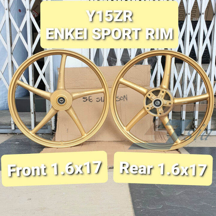 Y15ZR Enkei Sport Rims with Bearings (1.6/1.6x17) Lazada