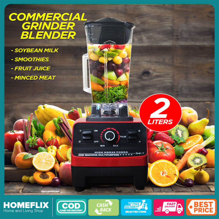 Homeflix 2L Blender High Quality and Multifunction Commercial Blender