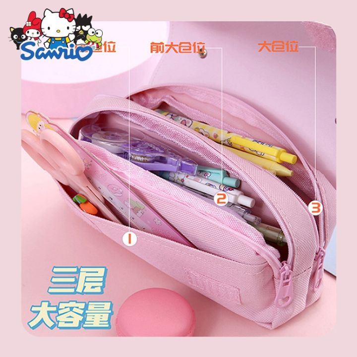 cc-pu-large-capacity-kawaii-cinnamoroll-kuromi-school-supplies-pencils-stationery