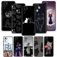 (Great. Cell phone case)F Undas กรณีโทรศัพท์สำหรับ R Edmi 10 9 9A 9C9i K20 K30กรณี K40พลัสหมายเหตุ10 11 Pro ซอฟท์ซิลิโคน C Oques ปกสายศิลปะตลกน่ารักแมว