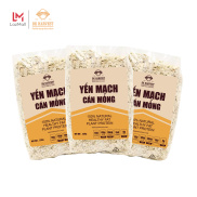 Combo 3 Túi Yến Mạch Nguyên Hạt Cán MỏngDK Harvest nhập khẩu Úc