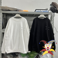 สี่จุดเย็บปักถักร้อย MM6 Margiela เสื้อผู้ชายผู้หญิง1:1ที่มีคุณภาพสูงเสื้อกันหนาวหมวกปฏิทินพิมพ์ C Rewneck