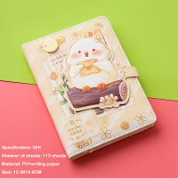 36k Cute Cartoon Bunny Notebook Planner Agenda Magnetic Buckle Leather Travel Diary Note Book Notepad Journal Stationery