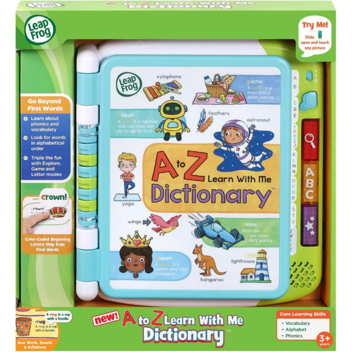 หนังสือกิจกรรมก่อนวัยเรียน-leapfrog-a-z-learn-with-me-dictionary-ราคา-2-290-บาท