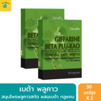 พลูคาวสกัด สมุนไพรพลูคาว ผสมเบต้า กลูแคน (แพ็คคู่ 2 กล่อง) เบต้า พลูคาว สมุนไพรพื้นบ้าน ภูมิคุ้มกันของร่างกาย