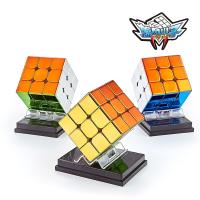 Cyclone Boy Electroplating Process Magnetic 3x3x3 3x3 Gold Magic Cube Professional SpeedCube Cubo Magico Puzzle Toys Brain Teasers