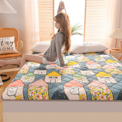 New Cotton Mattress Foldable Tatami 5CM Thickness Mattress Ergonomic Orthopedic Foam Bed Pads Bedroom Floor Car Sleeping Mat