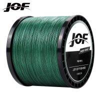 JOF 300M 500M 1000M Multicolour 100% PE 12 Strands 8 Braided Wire Multifilament Japanese Fishing Line 22-149.9LB Weaves Cord Fishing Lines