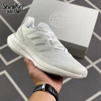 2023 New HOT [Original] AD* Pure Bost Low-Top Mesh Breathable Lightweight MenS Running Shoes Outdoor Comfortable Casual Sports Shoes White 1