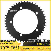 ผ่านเควส130BCD จักรยาน Chainring 46-58ครั้งสำหรับสถานที่จักรยานคงเกียร์ติดตามจักรยานคงเกียร์จักรยาน