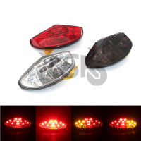 LED รถจักรยานยนต์ไฟท้ายสำหรับ DUCATI Monster 696 795 796 1100วินาที1100 EVO ดีเซลโครเมี่ยมเบรกเปิดสัญญาณแบบบูรณาการ