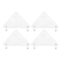 4Pack Acrylic Ball Stand Holder Basketball Storage Display Rack for Basketball Football Volleyball Soccer Rugby Balls