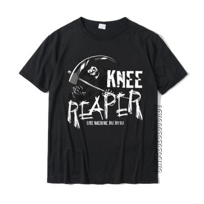 Jiu Jitsu Halloween Knee Reaper Bjj Gift T-Shirt T Shirt On Sale Normal Cotton Male T Shirt Printing