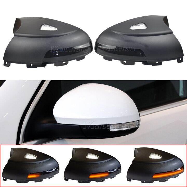 2X LED Flowing Rearview Mirror Indicator Sequential Blinker Lamp