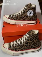 รองเท้าผ้าใบหุ้มข้อ ลายเสือ Convers Limited edition รุ่นหายากน่าสะสม สินค้าพร้อมส่ง