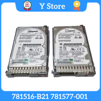 Y Store สำหรับ HP SSD 781516-B21 781577-001 600G SAS 2.5 10K 12G Server Hard Disk Fast Ship