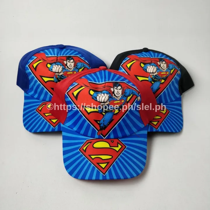 C&([Kids] Avengers, Superman, Batman, Spiderman, Cars, Lightning McQueen  Cap for Kids | Lazada PH