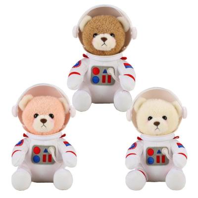 Bear Plush Soft Space Bear Toy Stuffed Animal Doll Plush Toy Resilient and Soft for Girls Room Car Home Decor Gift methodical