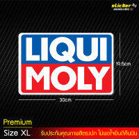 สติ๊กเกอร์ LIQUI MOLY ไซต์XL 2แผ่น เหมาะสำหรับแก้มท้ายรถกระบะทุกรุ่น กว้าง30cm x สูง19.5cm (SMD-011)