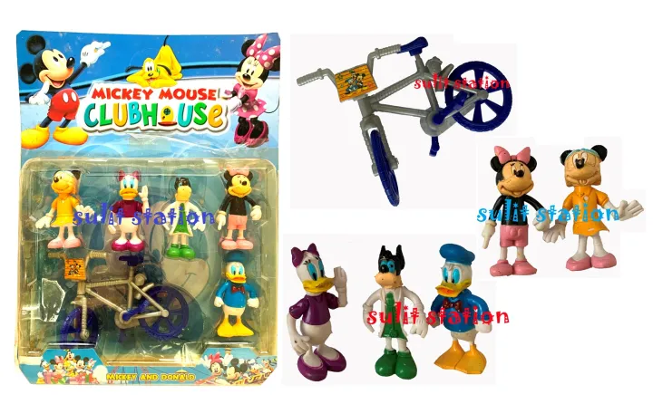 minnie mouse on bike toy