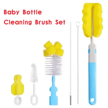 1pcs Multifunctional Bottle Brush Cleaning Set Sponge Bottle