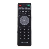 Set-Top Box Learning Remote Control For Unblock Tech Ubox Smart TV Box Gen 1/2/3