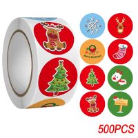 Stickers Merry Christmas Stickers Seal Labels Merry Christmas Sticker Party Wholesale Sticker Baking Label Packaging Sticker Stickers Labels