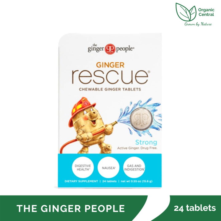 Ginger People Rescue Tablets 24 tablets Lazada PH