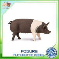 Safari Ltd. : SFR161829 โมเดลสัตว์ Hampshire Pig ถ้วยหัดดื่ม แก้วหัดดื่ม ช้อมส้อมเด็ก ชุดจานเด็ก จานชามเด็ก ชุดถ้วยจานเด็ก ชุดจานชามเด็ก Mamy and Buddy