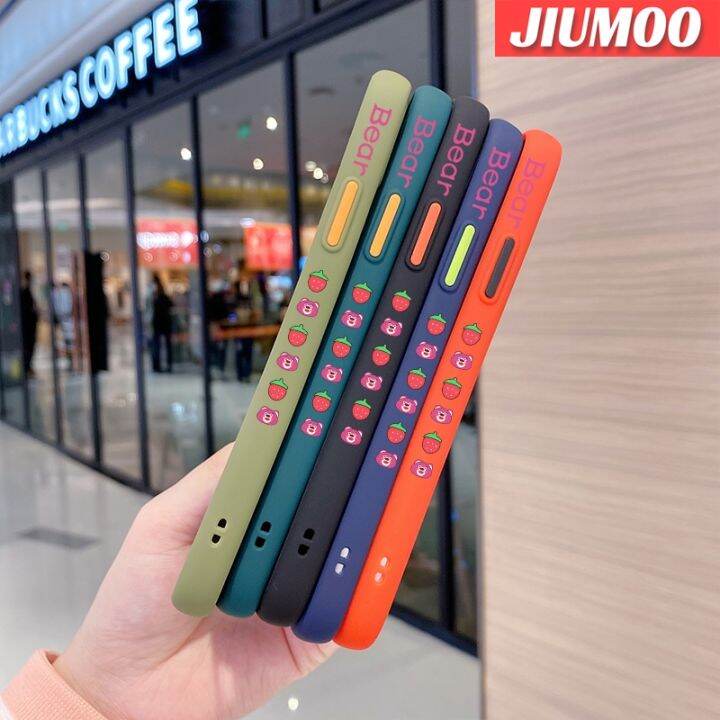 เคส-jiumoo-สำหรับ-xiaomi-redmi-note-4-note-4x-note-4-pro-การ์ตูนน่ารักหมีสตรอเบอร์รี่-lotso-กันกระแทกเคสโทรศัพท์มีลายซิลิโคนเปลือกแข็งคลุมทั้งหมดป้องกันเลนส์กล้องเคสนิ่ม