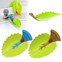 Creative Cartoon Childrens Faucet Extender Hand Washing Auxiliary Leaf Sink Portable Bathroom Bathtub Blue Brown Leaf Veins Showerheads